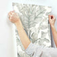 Banana Leaf White & Cream Wallpaper