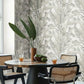 Banana Leaf White & Cream Wallpaper
