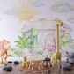 Baby Dinosaurs Watercolor Mural