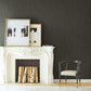 Speakeasy Black Metallic Wallpaper