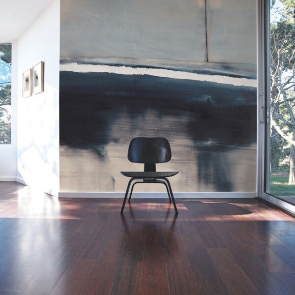 Grounded Navy Wall Mural