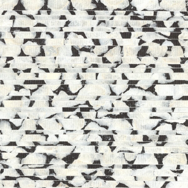 Capiz Offering Black & White Wallpaper
