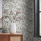 Capiz Offering Black & White Wallpaper