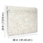 Capiz Offering White Pearl Wallpaper