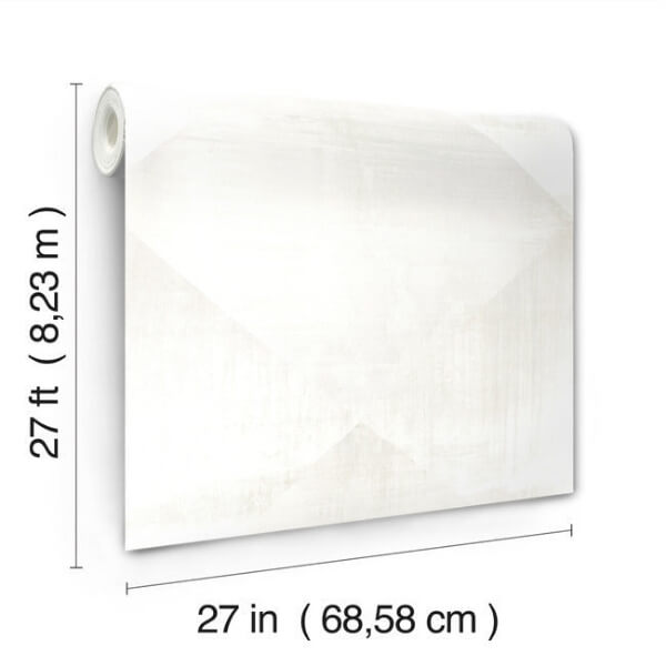 In Clay White Wallpaper
