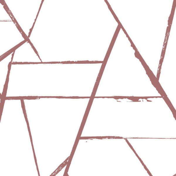Intersect Spice Red Wallpaper