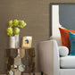 Ramie Weave Brown Wallpaper