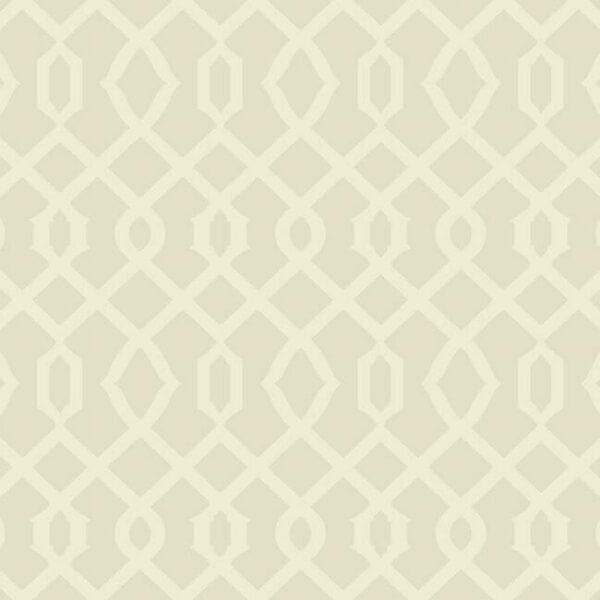 Pearl Cream & Silver Metallic Luscious Wallpaper