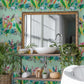 Sierra Mint Urban Tropic Wallpaper