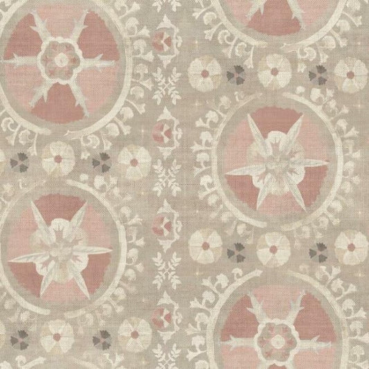 Fleurus Light Pink Wallpaper