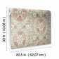 Fleurus Light Pink Wallpaper