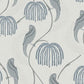Blaise Blue & Grey Wallpaper