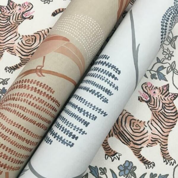 Blaise Light Pink Wallpaper