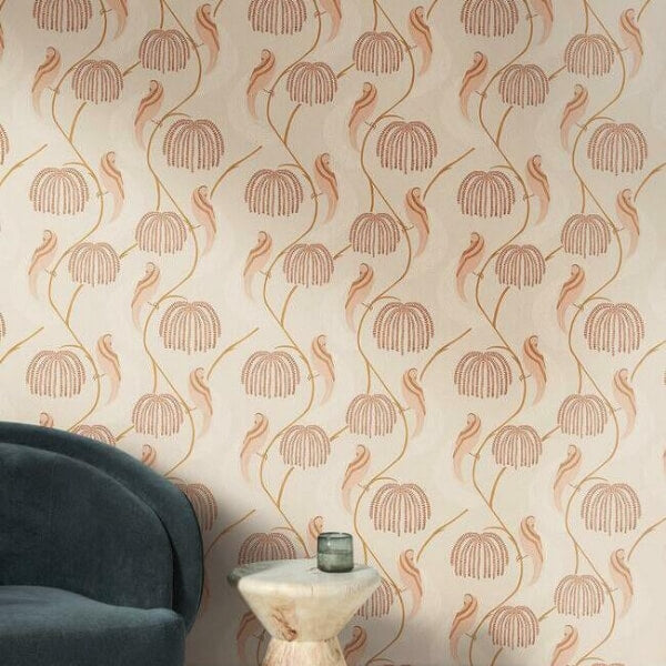 Blaise Light Pink Wallpaper