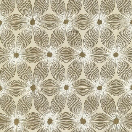 Everlasting Beige & Gold Wallpaper