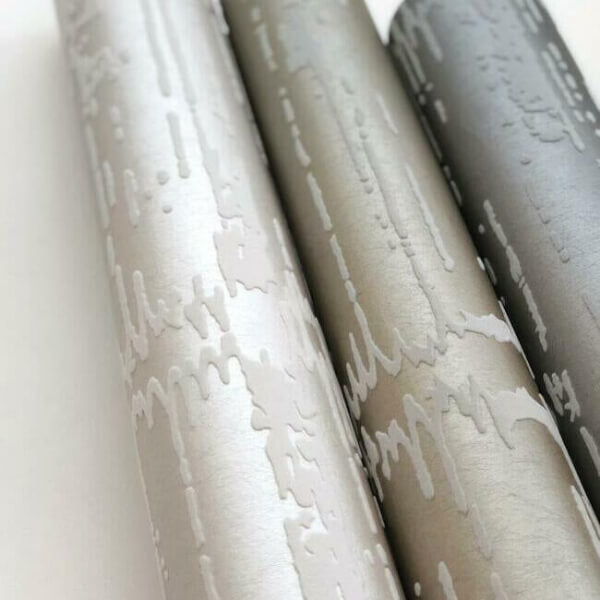 Velveteen Grey & Neutral Wallpaper