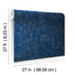 Navy and Gold Gilded Confetti Wallpaper