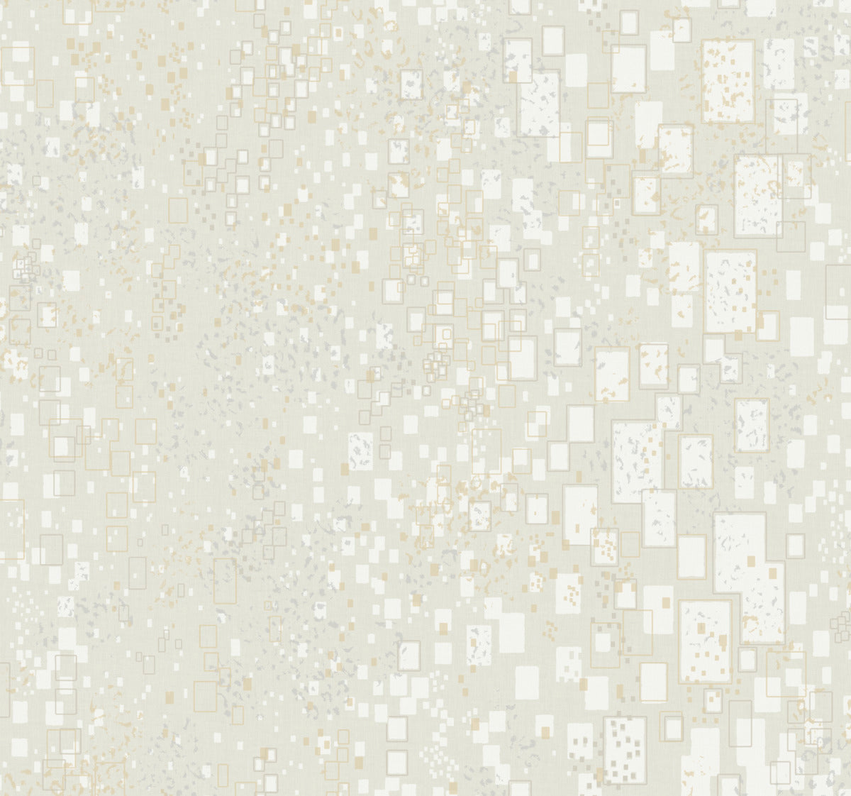 Cream Gilded Confetti Wallpaper