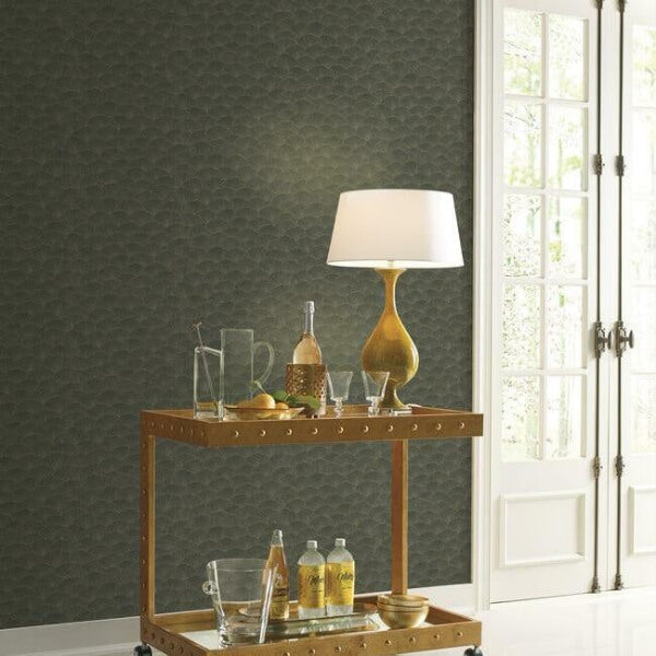Luminous Gingko Grey Wallpaper