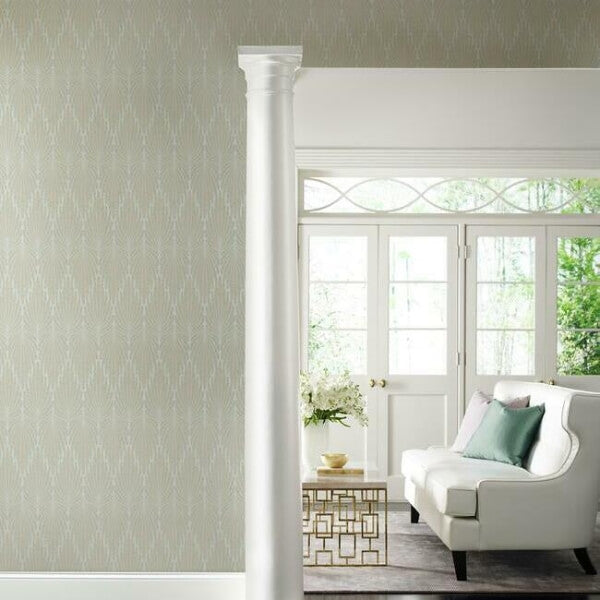 Café Society Grey Wallpaper