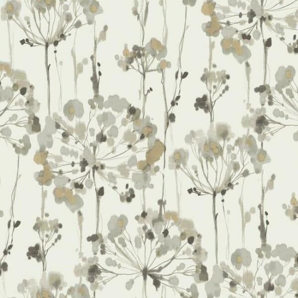 Flourish Beige Wallpaper