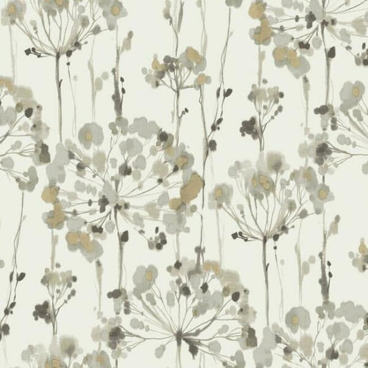 Flourish Beige Wallpaper