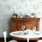 Floral Dreams Blue & Green Wallpaper