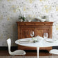 Floral Dreams Yellow Wallpaper