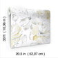Floral Dreams Yellow Wallpaper