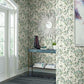 Flourish Gold Metallic Wallpaper