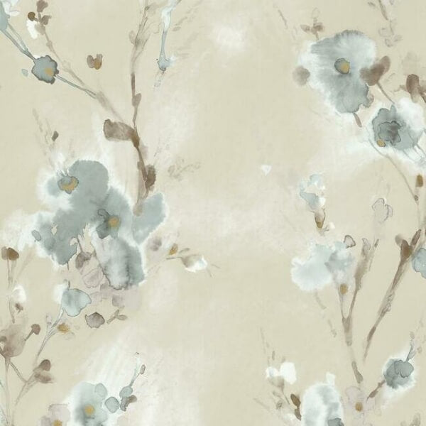 Soft Blue Charm Wallpaper