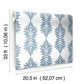 Broadsands Botanica Blue Wallpaper