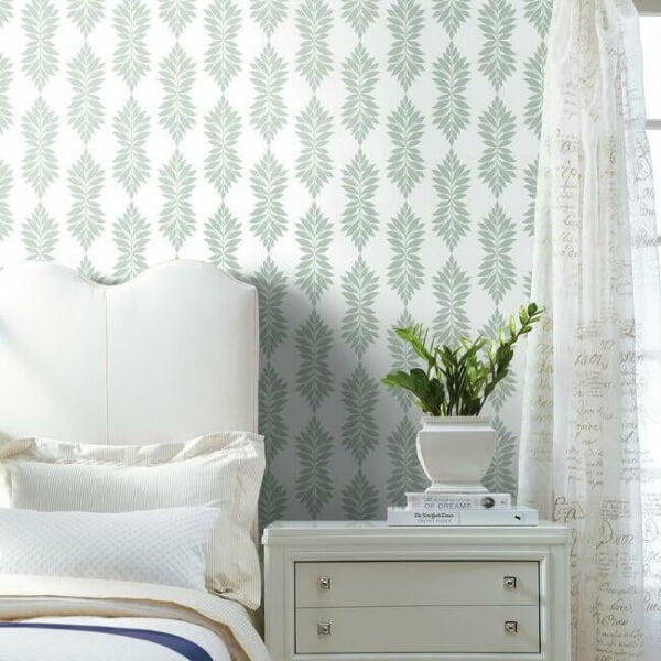 Broadsands Botanica Light Green Wallpaper