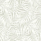 Oahu Fronds Cream & Off White Wallpaper