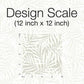 Oahu Fronds Cream & Off White Wallpaper