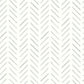 Painted Herringbone Grey Wallpaper
