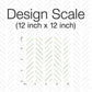 Painted Herringbone Grey Wallpaper
