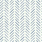 Painted Herringbone Navy Wallpaper