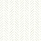 Painted Herringbone Off White Wallpaper