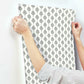 French Scallop Grey Wallpaper