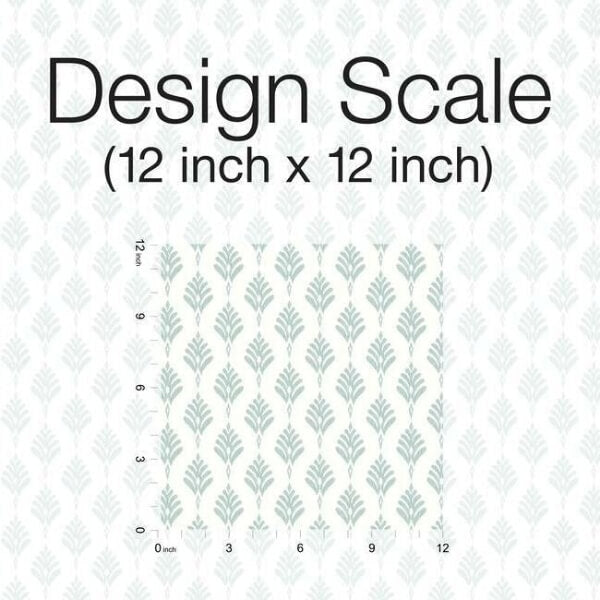 French Scallop Light Grey Wallpaper