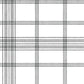 Charter Plaid Black Wallpaper