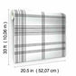 Charter Plaid Black Wallpaper