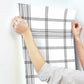 Charter Plaid Black Wallpaper
