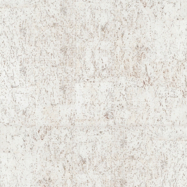 Cork White & Black Wallpaper