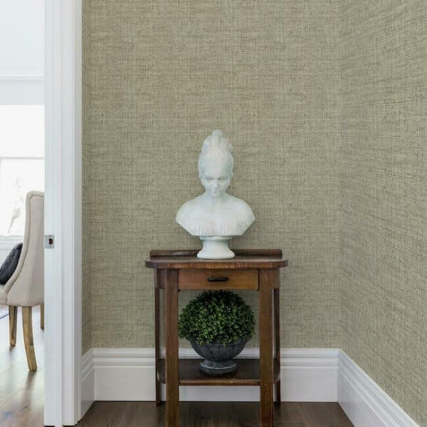 Papyrus Weave Beige Wallpaper