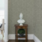 Papyrus Weave Black Wallpaper