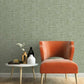 Papyrus Weave Green Wallpaper