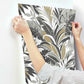 Palm Silhouette Black & Gold Wallpaper