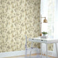 Mirage Dark Taupe & Gold Wallpaper